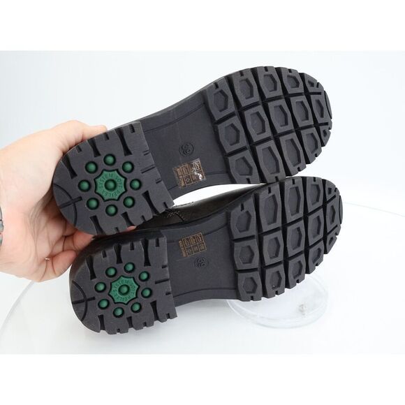 Spring Step Kaze Ankle Boots Womens 39 8.5 Gore-tex Grey Lug Sole Vegan Moto - Picture 10 of 12